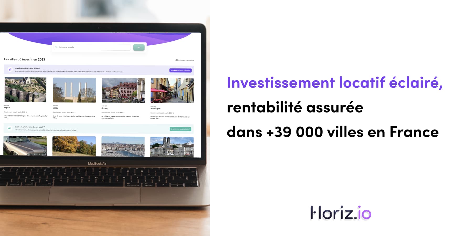 O Investir Par Ville Investissement Locatif En Horiz Io