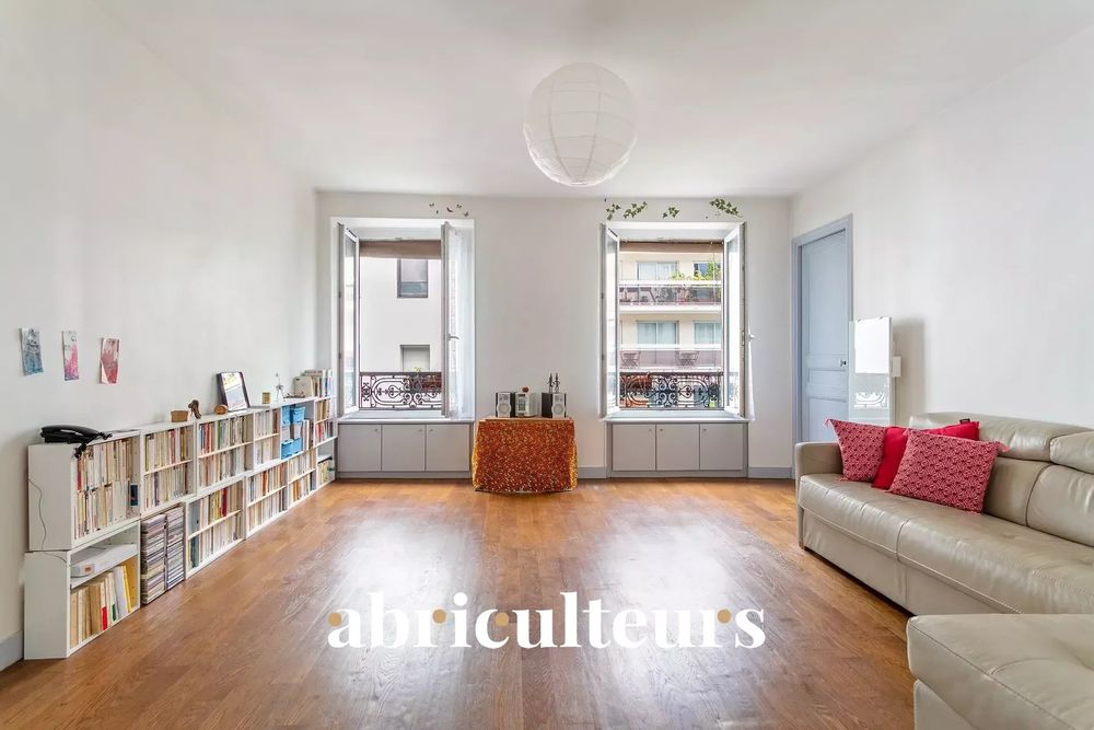 Appartement de 3 pièces - 58 m2 - Paris 18ème - Idéal pour primo accédant ou investisseurs.