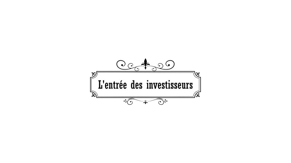 Logo de L'entrée des investisseurs